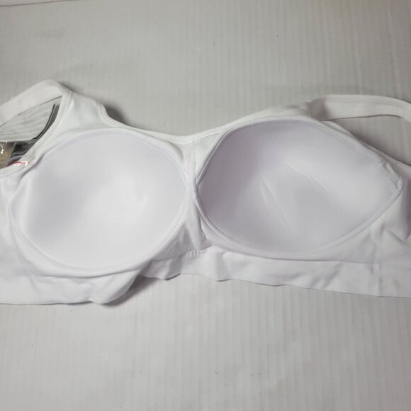 Truekind White Everyday Comfort Straps Wireless Shaping Bra #10024 Size XL - Picture 3 of 4